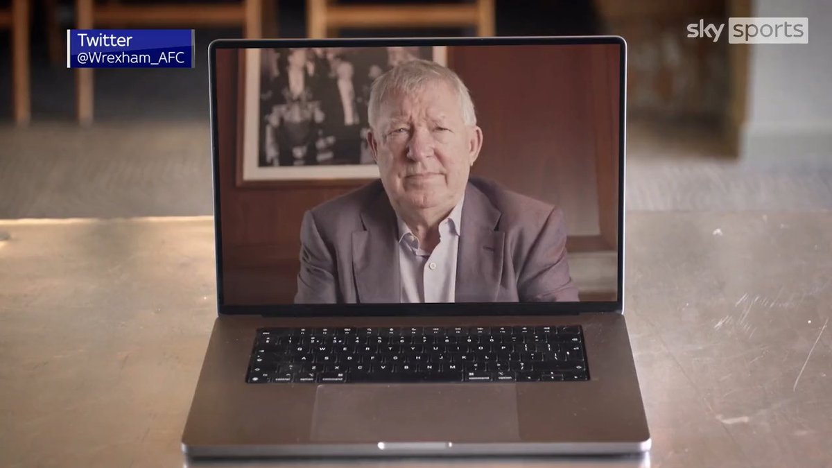 Wrexham announced their pre-season match with Manchester United with the help of Sir Alex Ferguson! 🤣