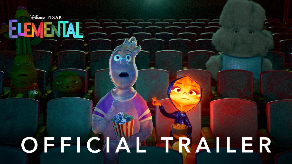 This Summer, meet the residents of Element City Watch the new trailer for Disney and Pixar’s #Elemental and see the movie in 3D, only in theaters June 16!