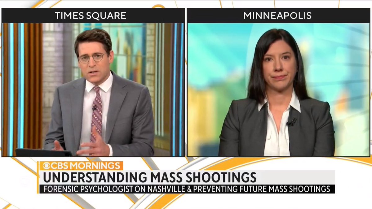 “The more we can focus on the victims and the heroes, I think, the better”: Forensic psychologist Jillian Peterson says mass shootings are “designed to be public spectacles” — and urges the public to “starve perpetrators” of the fame they seek, instead focusing on the survivors.