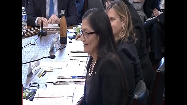 WATCH: Biden Interior Secretary Deb Haaland is left completely and totally dumbstruck after being asked a series of simple questions on China and the production of critical minerals.