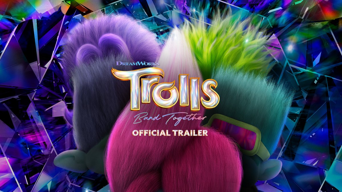 It’s time to get the band back together! 🎤 Watch the trailer for #TrollsBandTogether, only in theaters November 17. Pre-save to be the first to hear music from the movie!