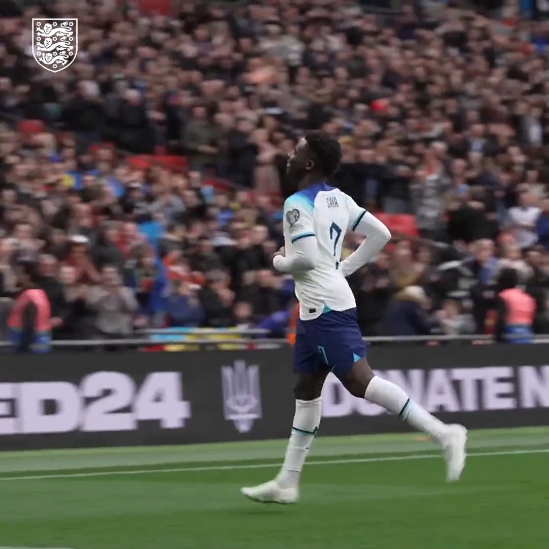 Strike it like Saka. 🌶 Bukayo Saka