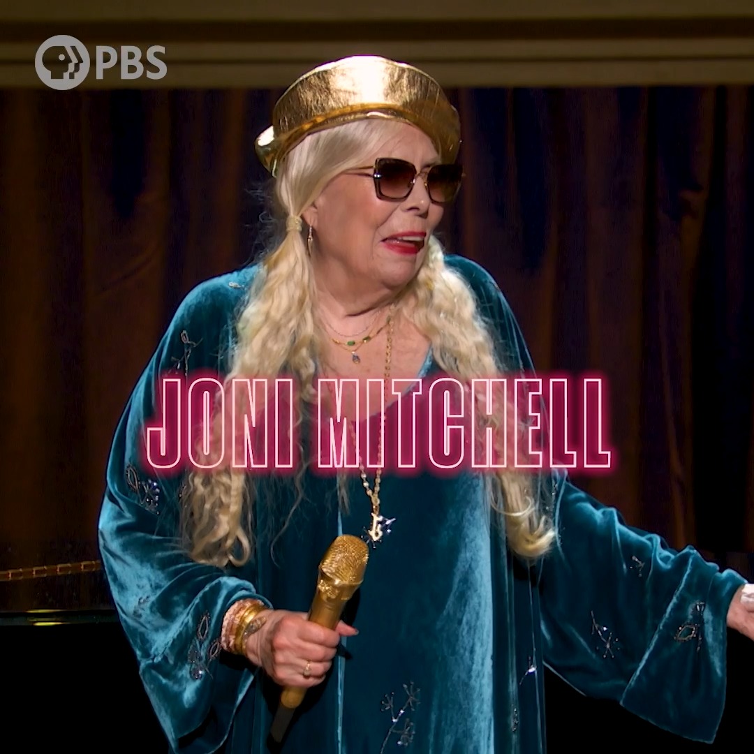 Join us in celebrating the legendary Joni Mitchell, the 2023 recipient of the Library of Congress Gershwin Prize for Popular Song! This year’s guests include Huy Hoang, Herbie Hancock, James Taylor and more. Watch Joni accept the prize Friday at 9/8c. 🎤 #GershwinPrizePBS