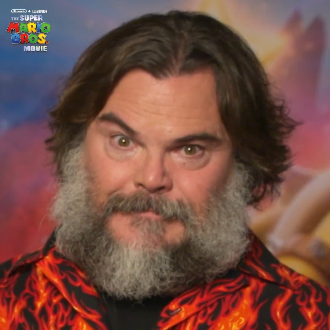 .@JackBlack hits all the right notes as Bowser. #SuperMarioMovie