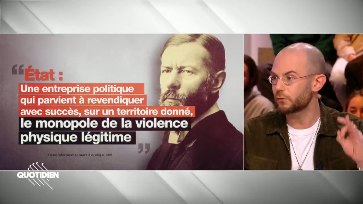 « Quand des citoyens venus manifester paisiblement sont malmenés par ceux-là mêmes qui étaient chargés de les protéger, c’est notre contrat social qui est en danger. » Retour sur les violences policières, pour #Quotidien.