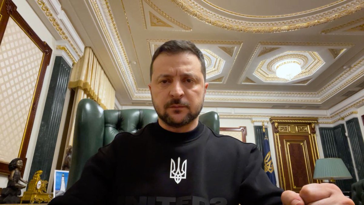 I want to thank each and every one who, at the call of heart, in different countries, in different words, but equally honestly and strongly reminds the world that Russian aggression can end much faster than is sometimes said. Faster, if the world is faster and more determined.