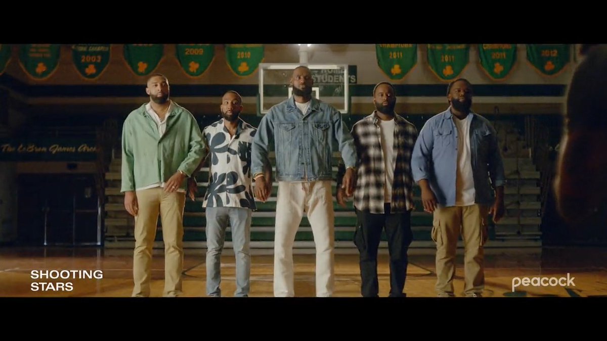 You know LeBron James. Now meet his brothers. #ShootingStars arrives June 2, only on Peacock.