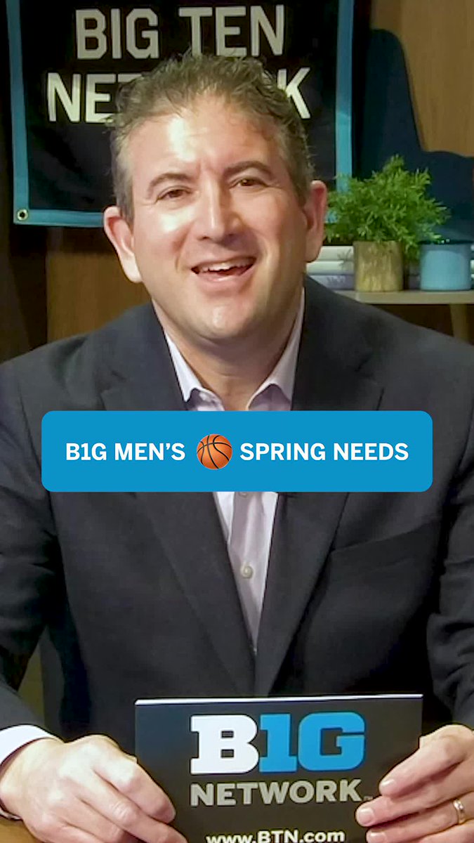 Which questions do Big Ten Men's Basketball teams need answers to early in the offseason? 👀 Andy Katz addresses the 𝙎𝙥𝙧𝙞𝙣𝙜 𝙉𝙚𝙚𝙙𝙨 for each squad:
