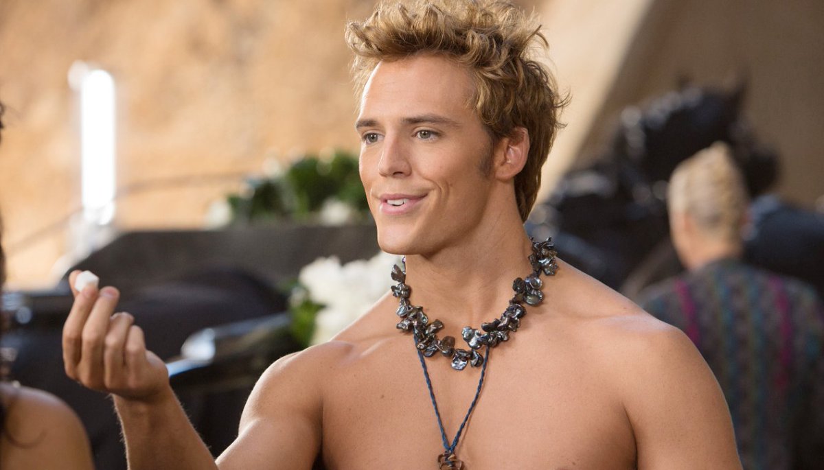 Sam Claflin found the perfect balance of sweet and salty when he played Finnick Odair in The Hunger Games: Catching Fire.