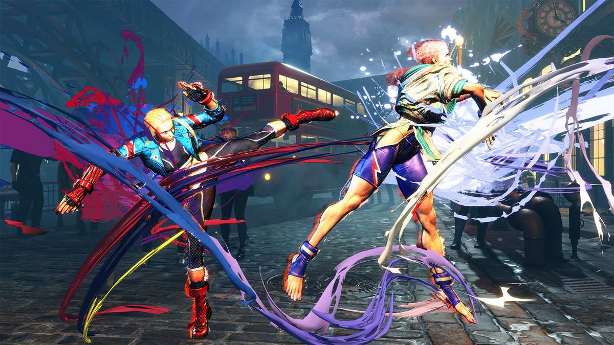 Beginning operation. 🐝🩰 Cammy and Manon dance across the stage in battle in this special developer match.