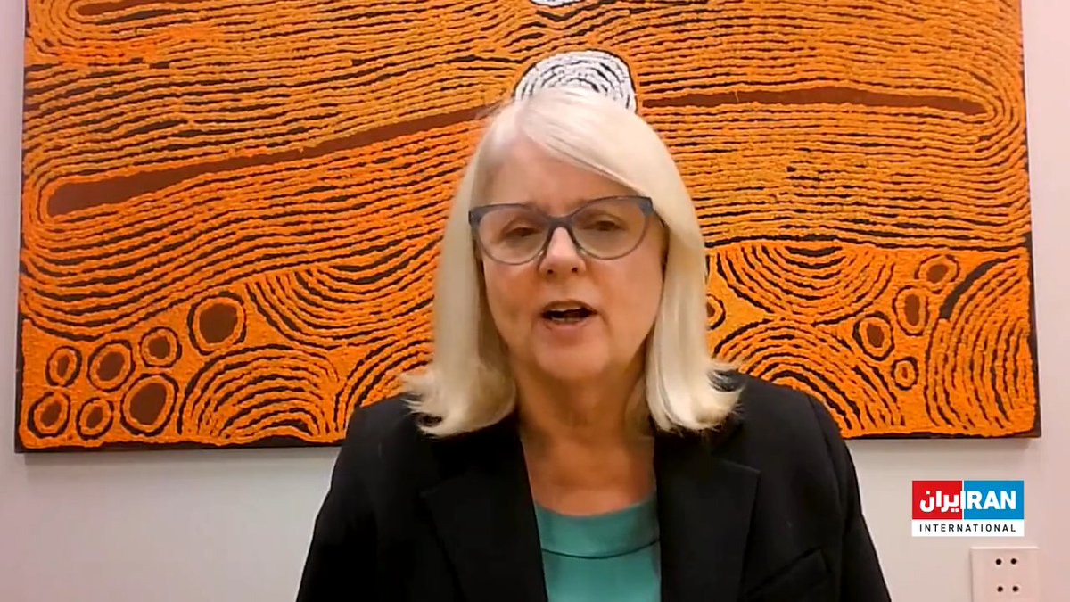 "Iran's abuse and torture of children as young as 12 is absolutely horrific, and this is something I hope is taken up globally as we have to make sure we're protecting children everywhere," Australian Shadow Minister for Home Affairs Karen Andrews MP told ايران اينترنشنال's Alireza Mohebbi علیرضا محبی.