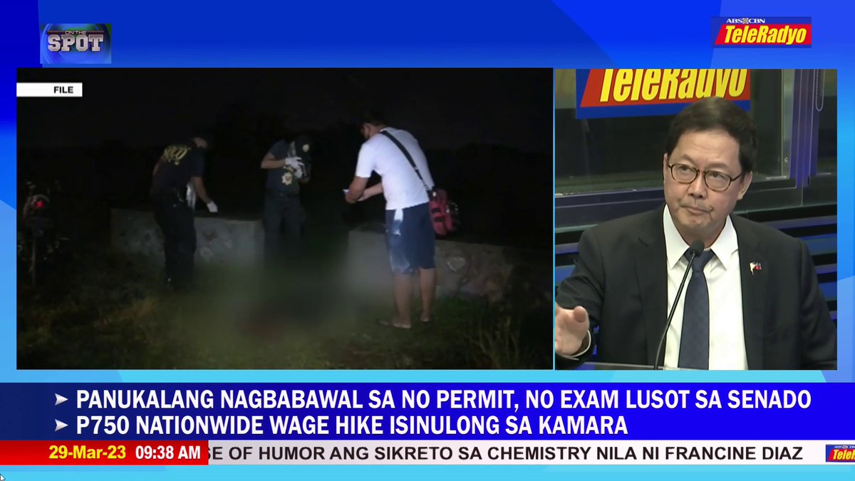 Nakiusap si Solicitor General Menardo Guevarra sa mga biktima ng war on drugs na makipagtulungan sa imbestigasyon ng gobyerno dahil gumagana naman aniya ang legal system ng Pilipinas. #OnTheSpot Kaugnay na ulat: