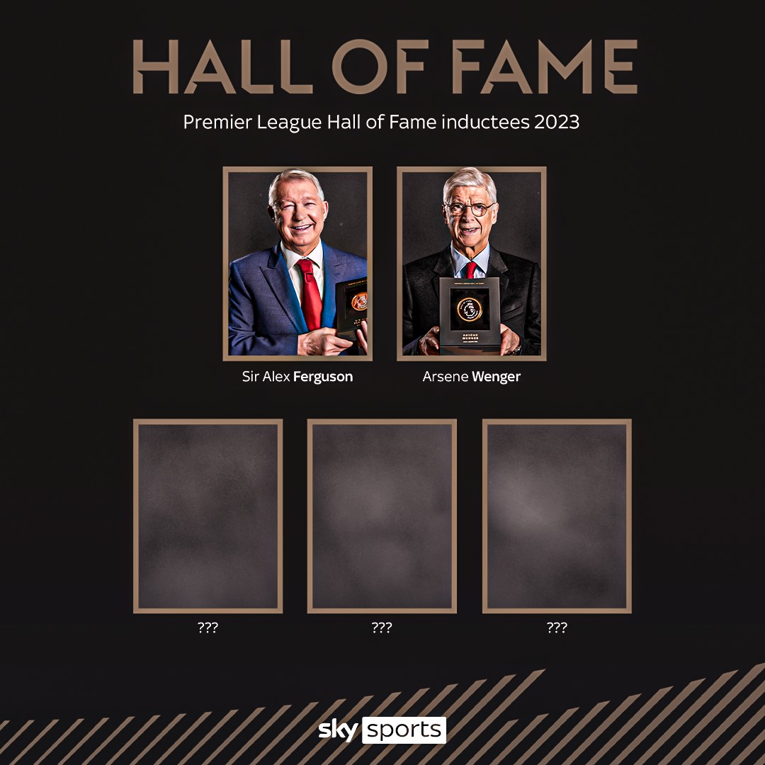 BREAKING: Sir Alex Ferguson and Arsene Wenger have been inducted into the Premier League Hall of Fame 🤝
