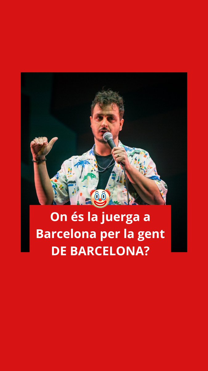 En @MarcSarrats votarà a les eleccions municipals a qui li asseguri més juerga a Barcelona 🥳 Volem merder, alegria, cultura i ganes de viure 😎😎😎 #matinacodina