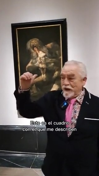 El actor Brian Cox ha encontrado en el Museo del Prado a su personaje de la serie #Succession