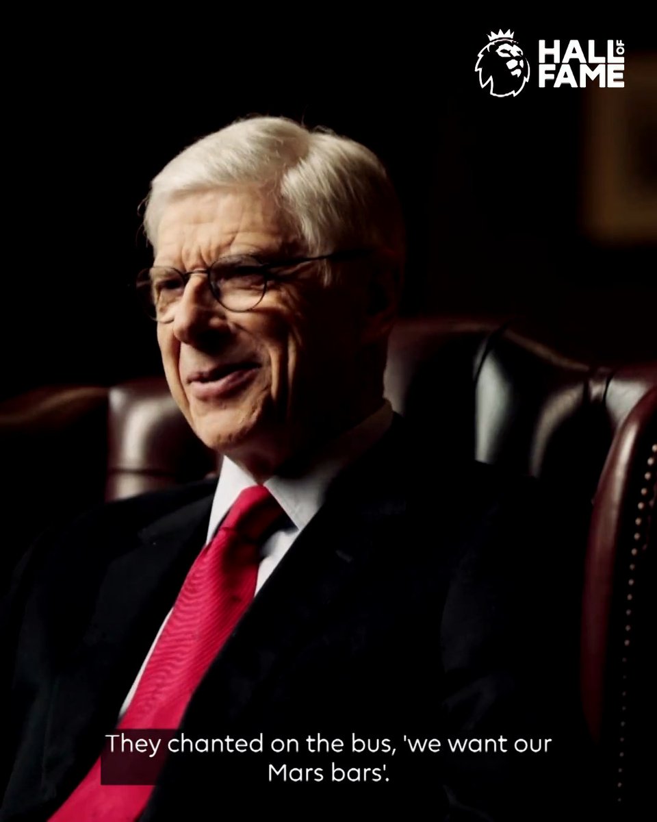When you think of beautiful football, you think of Arsene Wenger's Arsenal. This is his story. #PLHallOfFame