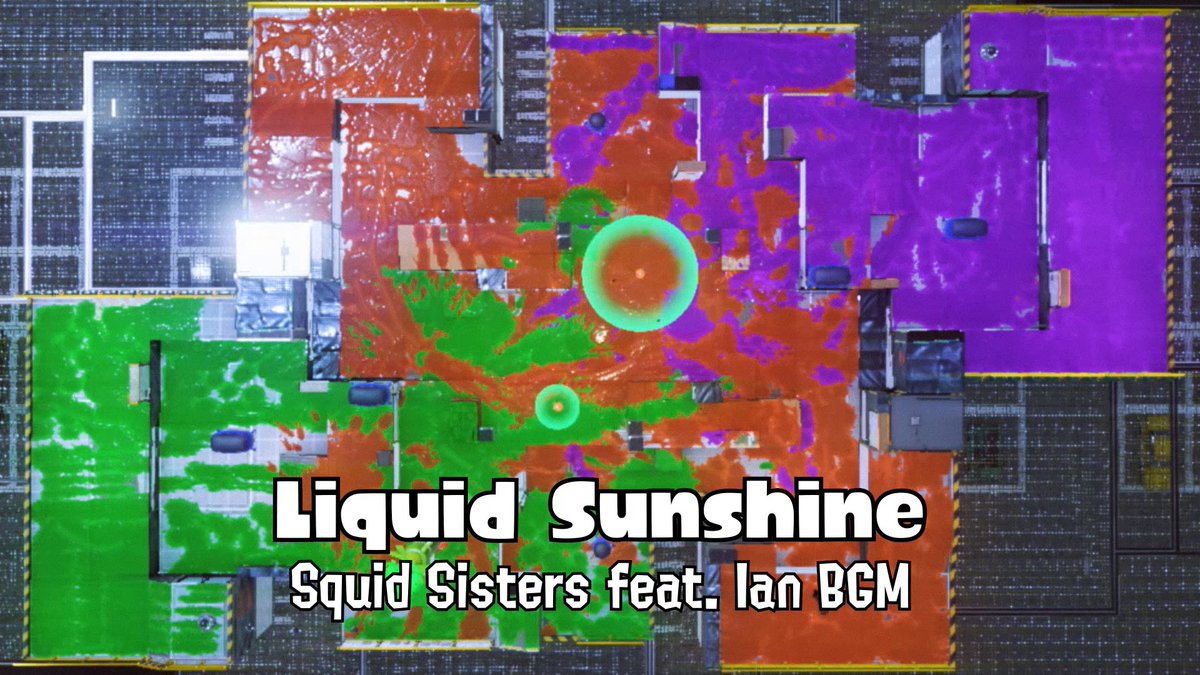 Musicology reports that the Squid Sisters collaborated with an enigmatic Splatlandian singer named Ian BGM on a new Splatfest battle song! Titled Liquid Sunshine, it's the audio equivalent of cherry-blossom petals dancing in the wind. Check it out—all players can hear it!