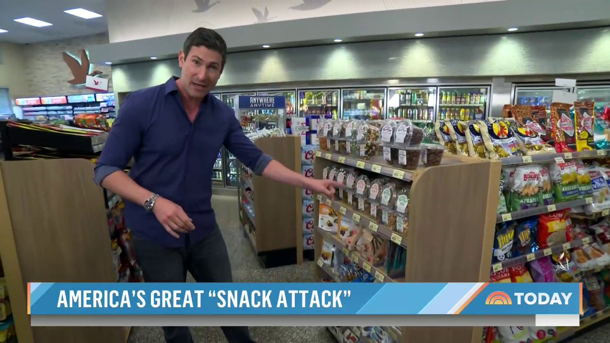 America's snacking habits are on the rise. Sam Brock shares a look inside this trend.