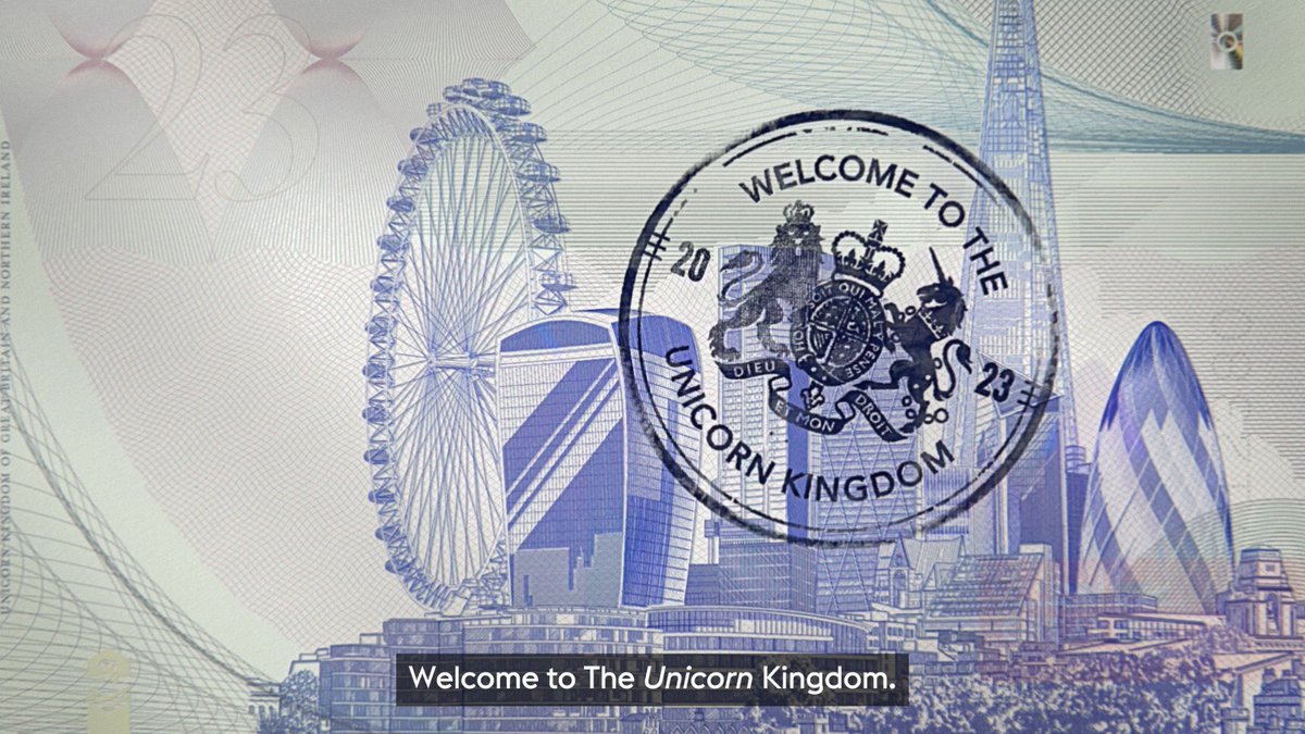 Did you know that the UK is the third largest tech economy in the world, valued at over one-trillion-dollars? We have more tech unicorns than France, Germany and Sweden combined. That’s why we’ve earned the nickname the Unicorn Kingdom. 👉 Find out more