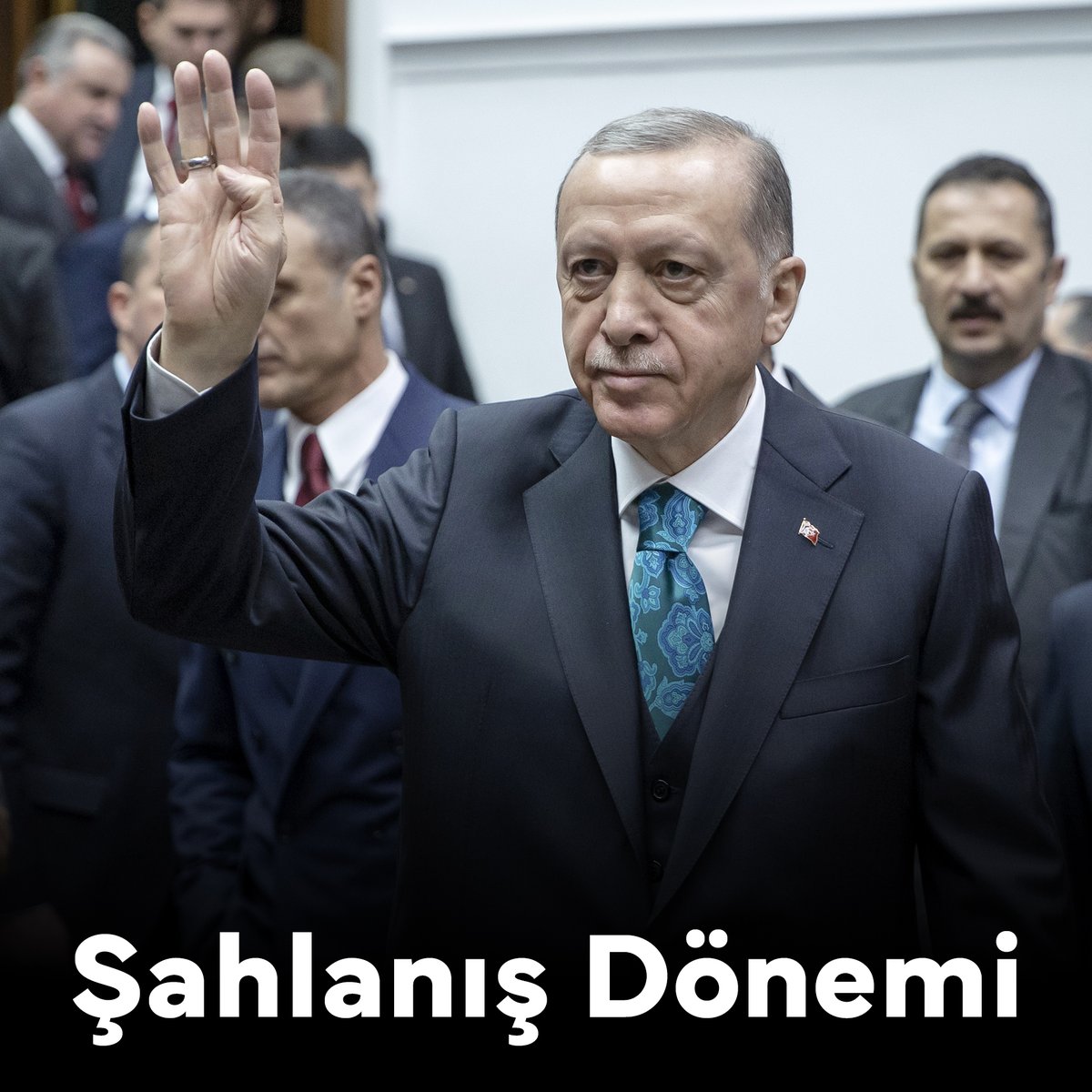 Çıraklık, kalfalık, ustalık ve mücadele döneminden sonra “Türkiye için hemen şimdi” diyerek yeni bir dönemi başlatıyoruz. Bu dönemin adı “şahlanış dönemi”dir.