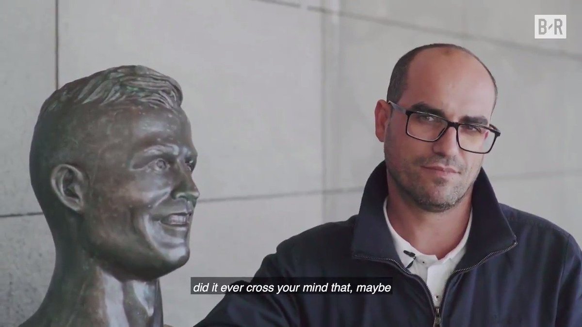 Six years ago today, Emanuel Santos' statue of Cristiano Ronaldo was unveiled at Madeira Airport. It went viral for all the wrong reasons, so in 2018, we gave him the chance to tell his story and give it another go 👏