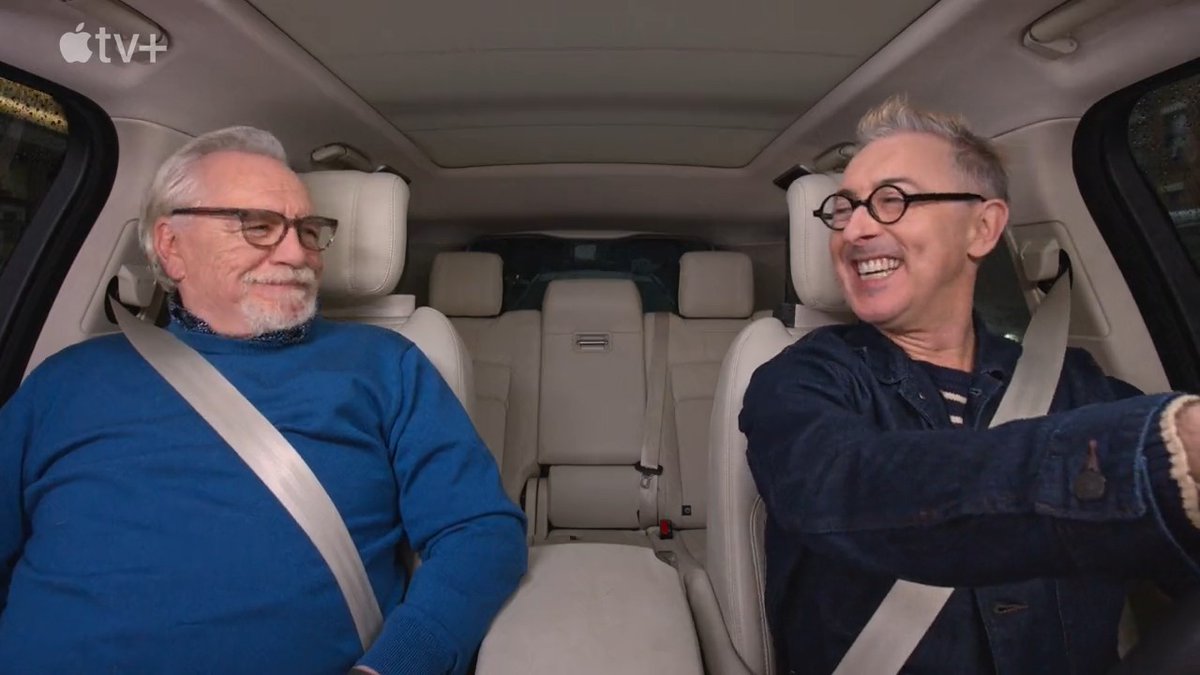 Brian Cox and Alan Cumming hit the streets of New York for our most Scottish #CarpoolKaraoke ever! Stream it this Friday on @AppleTVPlus!
