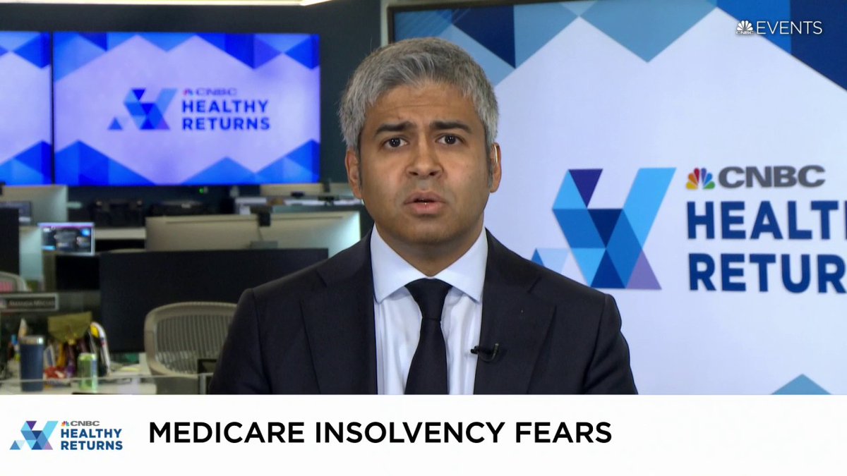 "At the current rate, Medicare is going to go bankrupt in about 5 years," Dr. Anand Shah, M.D. says at Healthy Returns, but also shares that value-based care could be the answer to solve this problem. #HealthyReturns