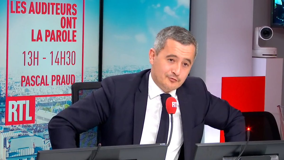 🔴⚡️ « Madame Le Pen est incontestablement plus intelligente politiquement que Monsieur Mélenchon. » estime Gérald DARMANIN.
