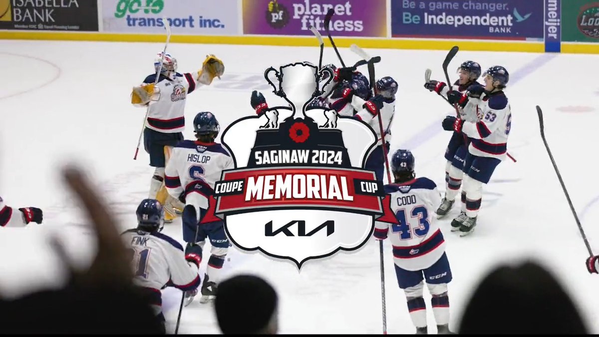 And the 2024 #MemorialCup presented by Kia Canada goes to 🥁...