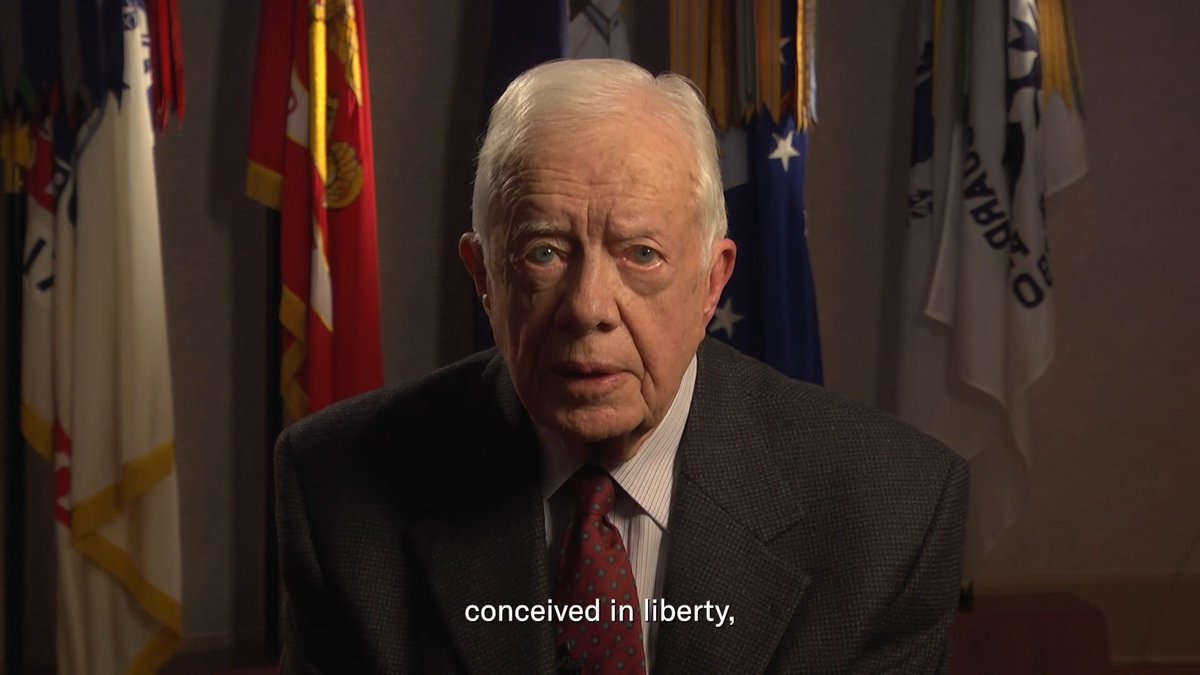 When Ken Burns asked every living president to recite the Gettysburg Address in 2013, Pres. Carter shared this story about Israeli Prime Minister Menachem Begin and the Camp David Accords. We are thinking about the President and thought all would appreciate this wonderful story.
