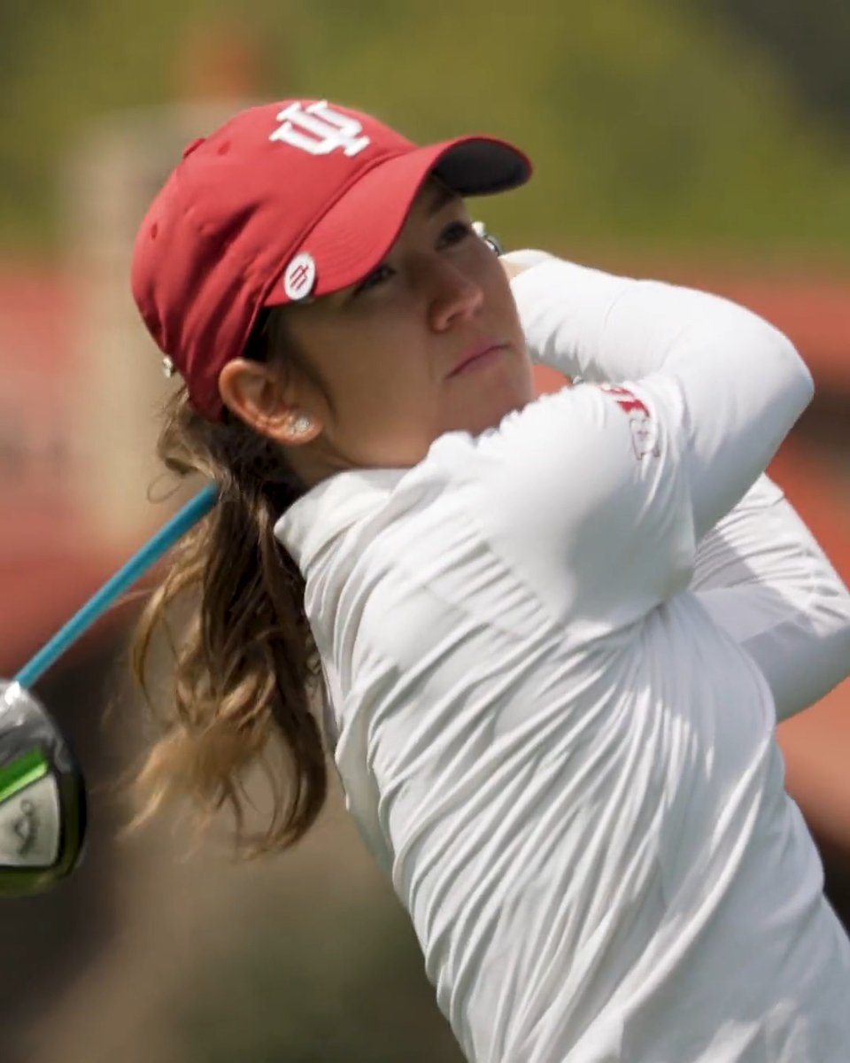 Assistant golf coach for Indiana Hoosiers, Kendall Griffin, takes off her coaching hat for the week to compete in the Augusta National Women's Amateur. #ANWAgolf