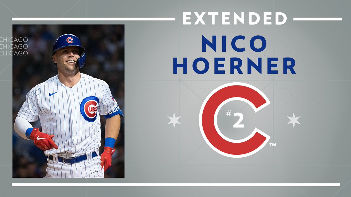 Here 2 stay. nico_hoerner | #NextStartsHere