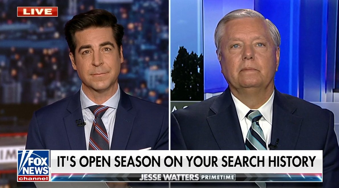 I break the news to Lindsey Graham that he co-sponsored a bill he doesn’t support