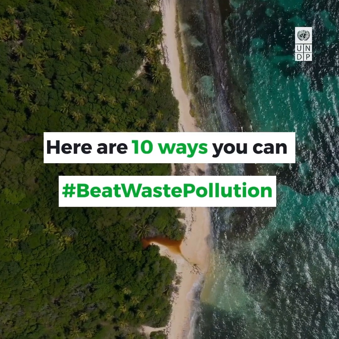 Our waste is our responsibility. We can all take small actions in our daily lives to prevent volumes of waste ending up in landfills. This #ZeroWasteDay, here are 1️⃣0️⃣ ways we can #BeatWastePollution and make our planet healthier.