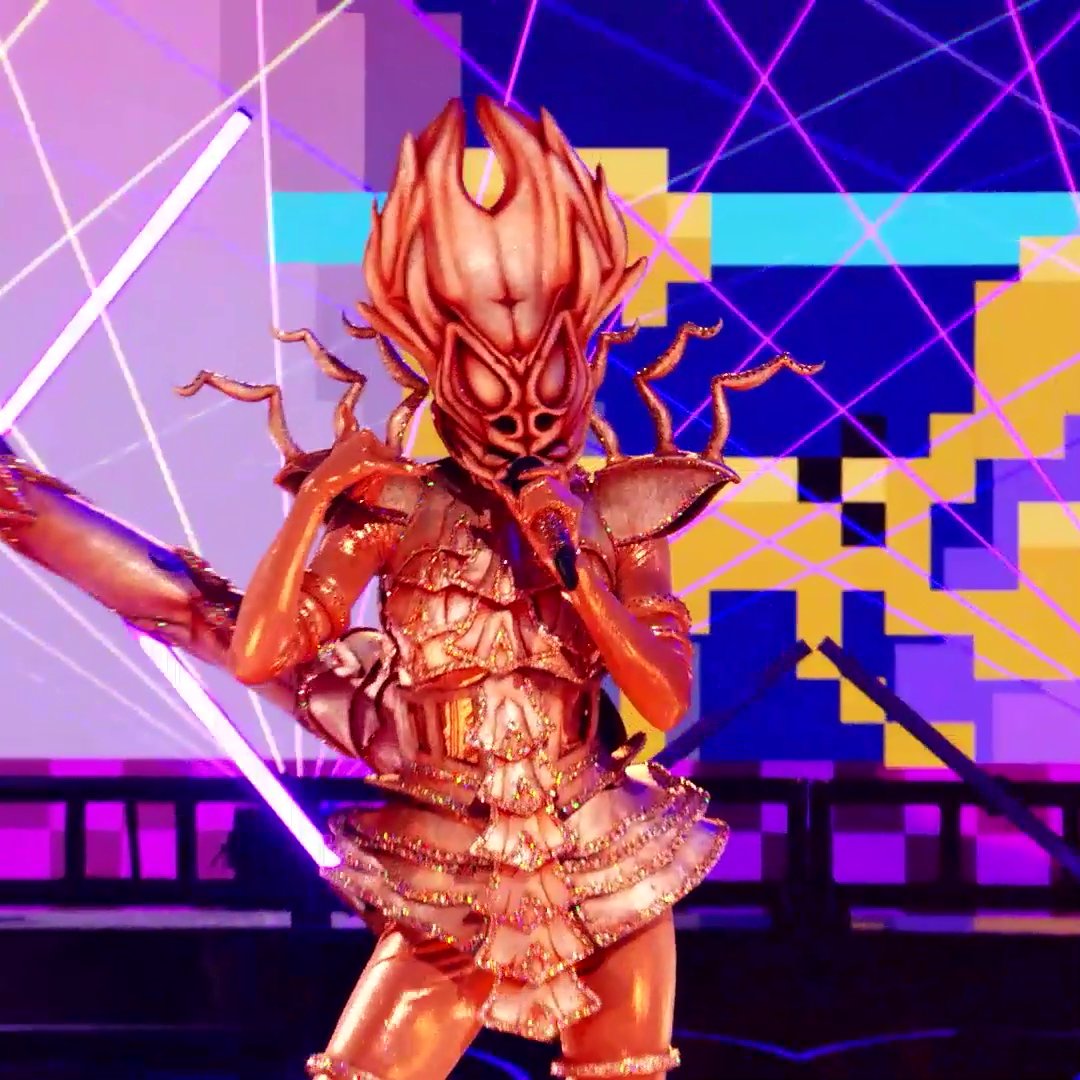 #ScorpioMask just wants to have fun on #TheMaskedSinger! 🥳