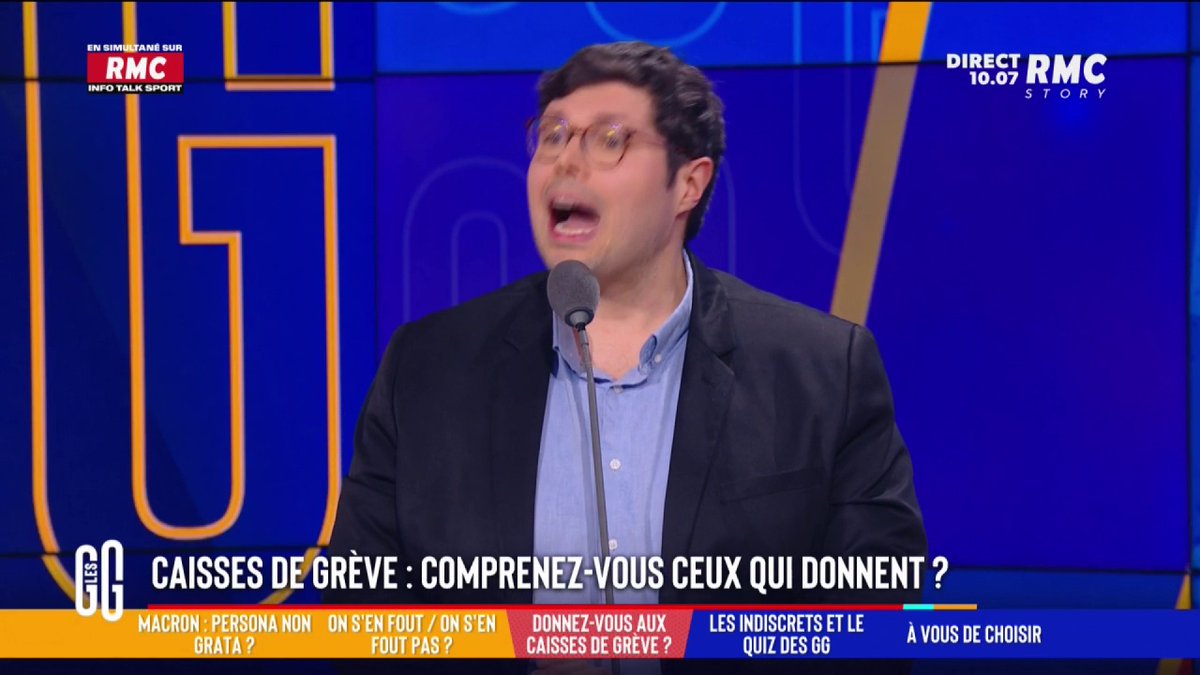 🪧 Une femme interpellée pour avoir insulté #Macron sur Facebook 📢Kevin Bossuet : "Cette violence me fait très peur ! On n'a pas à insulter le Président de la République ! Il faut lever l'anonymat sur les réseaux sociaux !" #GGRMC