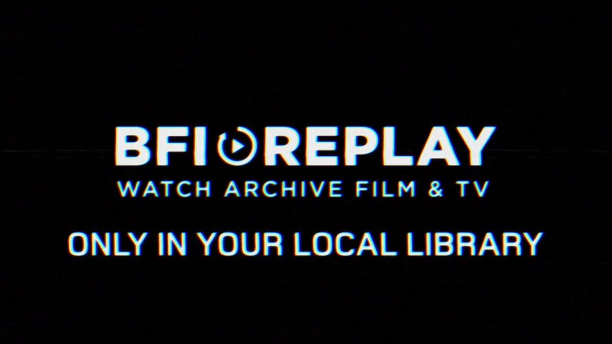 60 years of screen stories, digitised and preserved for you. #BFIReplay is a brand new free-to-access digital archive, exclusively available in UK public lending libraries. Find your nearest library: