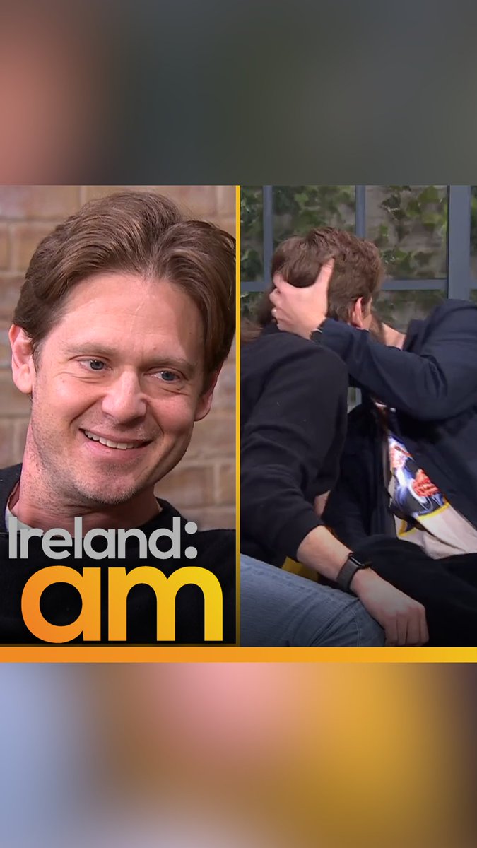 “That was a full lip kiss” 😍 Tim Heidecker™ Official & @BrianMLloyd got swept up in the moment on live TV 😂