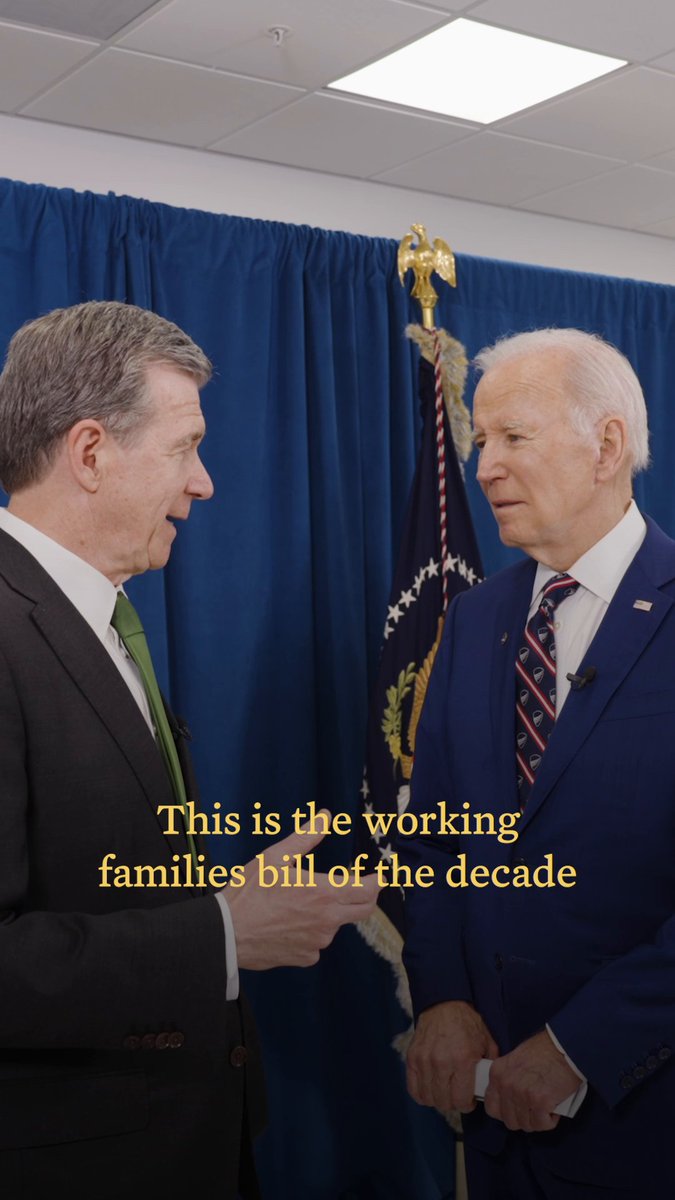 North Carolina became the 40th state to expand Medicaid under the Affordable Care Act, allowing 600,000 more people to afford coverage. Gov. and I agree: this is the working families bill of the decade. Every North Carolinian – and American – deserves affordable health care.