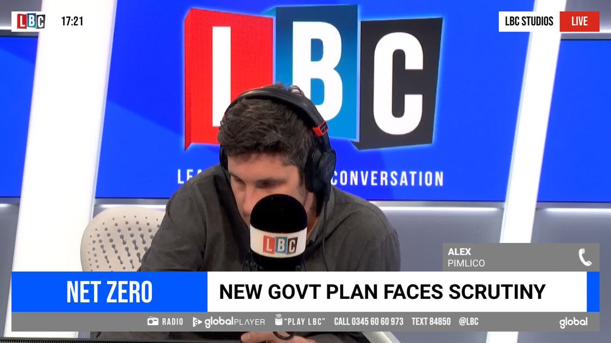 ‘The ULEZ is just a tax for the poor people in London to pay Mr. Khan for his fiefdom and Christmas parties.’ This Tom Swarbrick caller brands the government's new Net Zero plan as ‘unachievable’.
