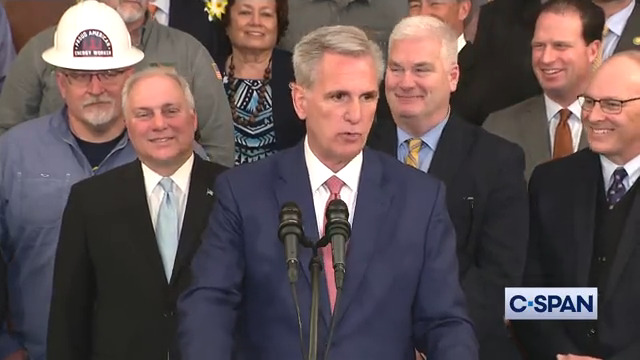 .Kevin McCarthy on wanting to meet with President Biden: "I would bring lunch to the White House, I would make it soft food if that's what he wants. It doesn't matter. Whatever it takes to meet."