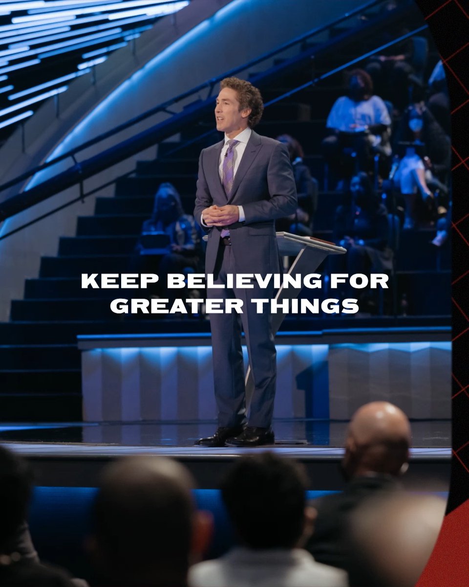 When you remember what God has done, it gives you faith to believe for the greater things He has in store. Tune into Joel’s message today "Build Your Altar"!