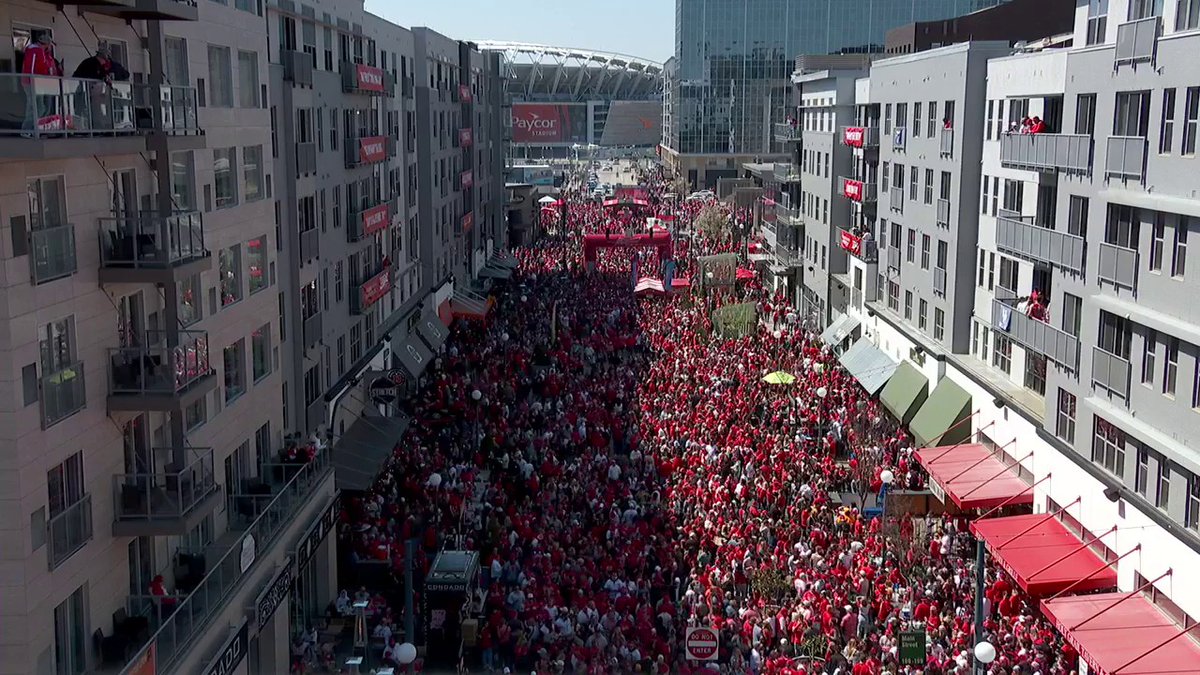 Not sure if any other city does Opening Day better than Cincinnati