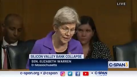 Earlier this week, financial regulators committed in the Senate Banking Committee to do exactly what President Biden is calling for: strengthen our banking rules going forward to ensure the safety of our economy.