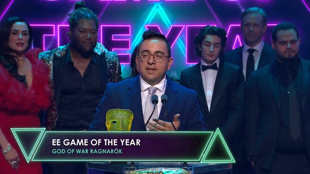 YOUR #EEGameOfTheYear Winners... God of War Ragnarök #BAFTAGamesAwards EE