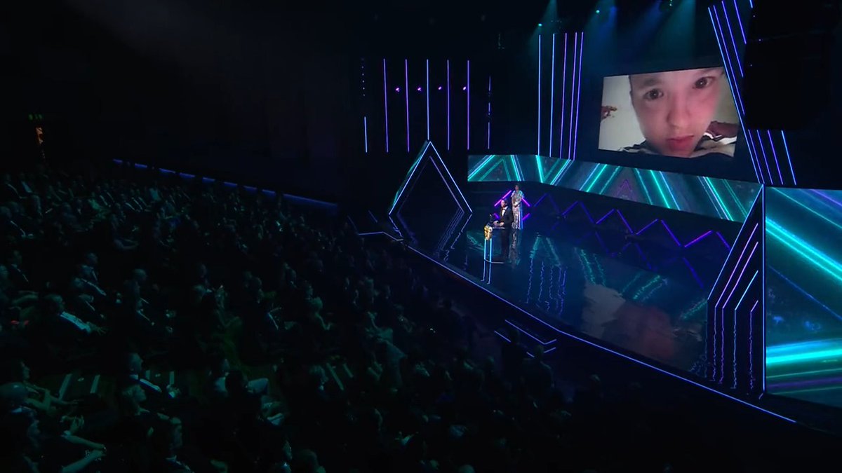 You're not Joel! 👀 Thanks for dropping in @BellaRamsey ❤️ Troy Baker #BAFTAGamesAwards