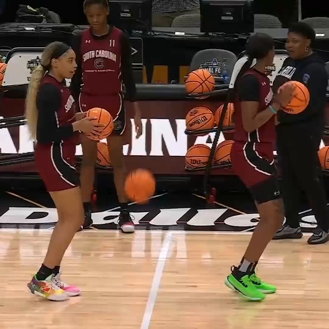 Final Four vibes 💃 South Carolina Women's Basketball