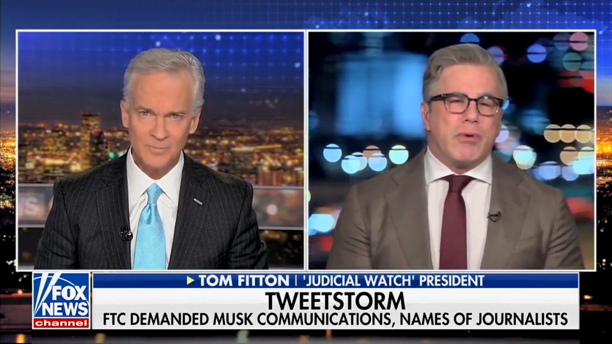It isn't just about Trump. Left abusing power to target @ElonMusk for exposing censorship and election interference through the @Twitter files.. Judicial Watch ⚖️ just filed major Federal FOIA lawsuit to uncover the details of the Biden admin abuse of Musk.