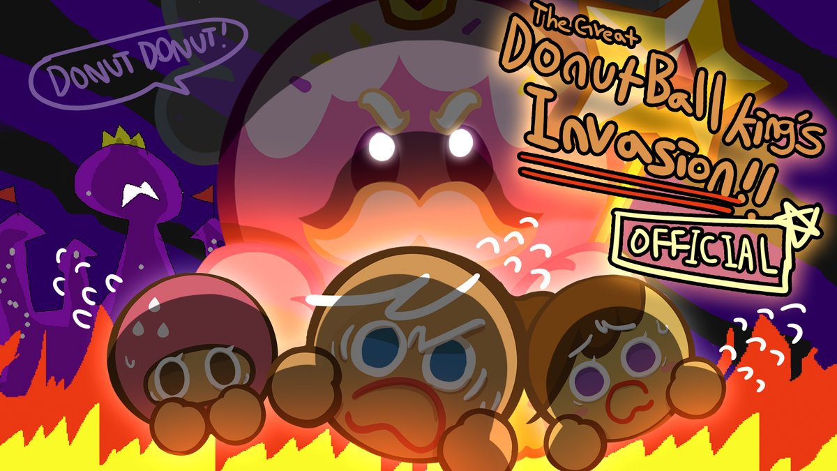NEW UPDATE!!! 💥💥💥💥 THE GREAT DONUT BALL KING'S INVASION!! 😱😱😱😱😱 DONUT MISS IT! 🍩🍩🍩
