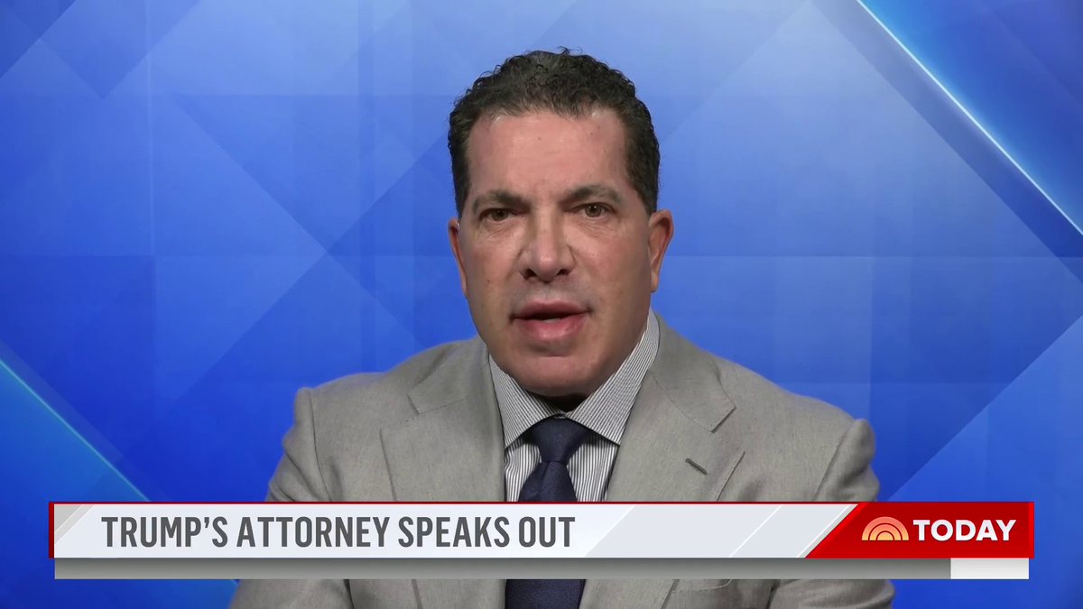 One of former President Trump’s attorneys Joe Tacopina tells Savannah Guthrie he feels ‘very concerned’ about the rule of law in this country: “Today it’s Donald Trump. Tomorrow it’s a Democrat. The day after it’s, I don't know, your friend. The day after that it’s you or me.”